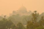 印度首都新德里雾霾爆表