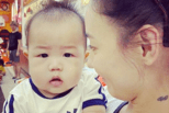 张柏芝三胎儿子长这样?
