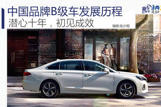 回顾中国品牌B级车发展历程