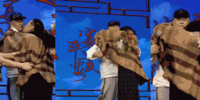 赵本山遭“女观众”失控强吻 结局反转